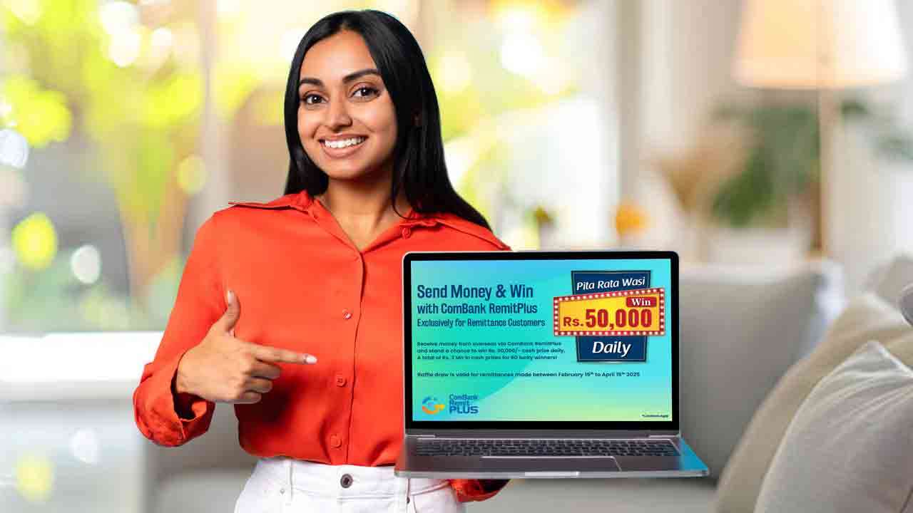 கொமர்ஷல் வங்கி RemitPlus வாடிக்கையாளர்களுக்கு ரூ. 3 மில்லியனை ...