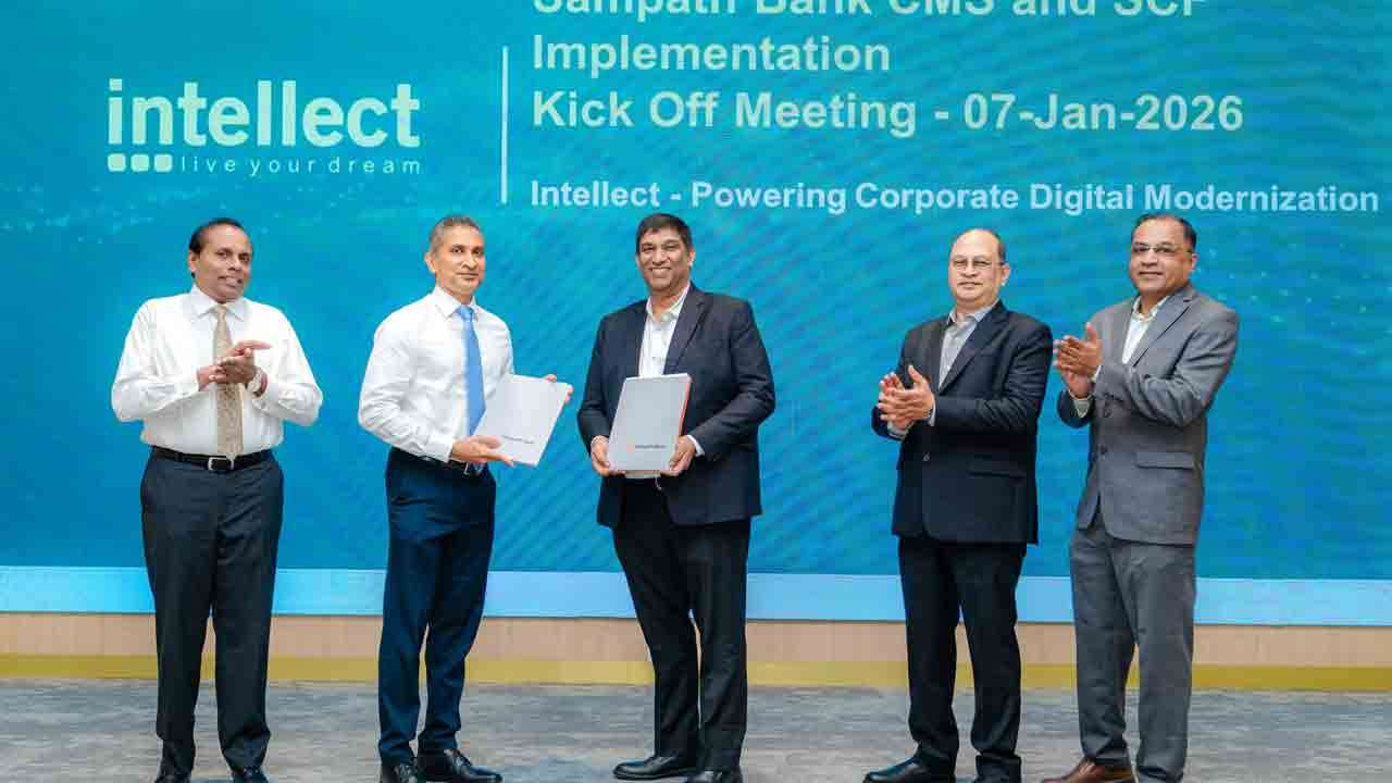 சம்பத் வங்கியின் பெருநிறுவன மற்றும் சிறு, நடுத்தர தொழில்முனைவோர் (SME) துறையை மறுசீரமைக்க இன்டெலக்ட் நிறுவனத்தின் eMACH.ai தொழில்நுட்பம் பயன்படுத்தப்ப