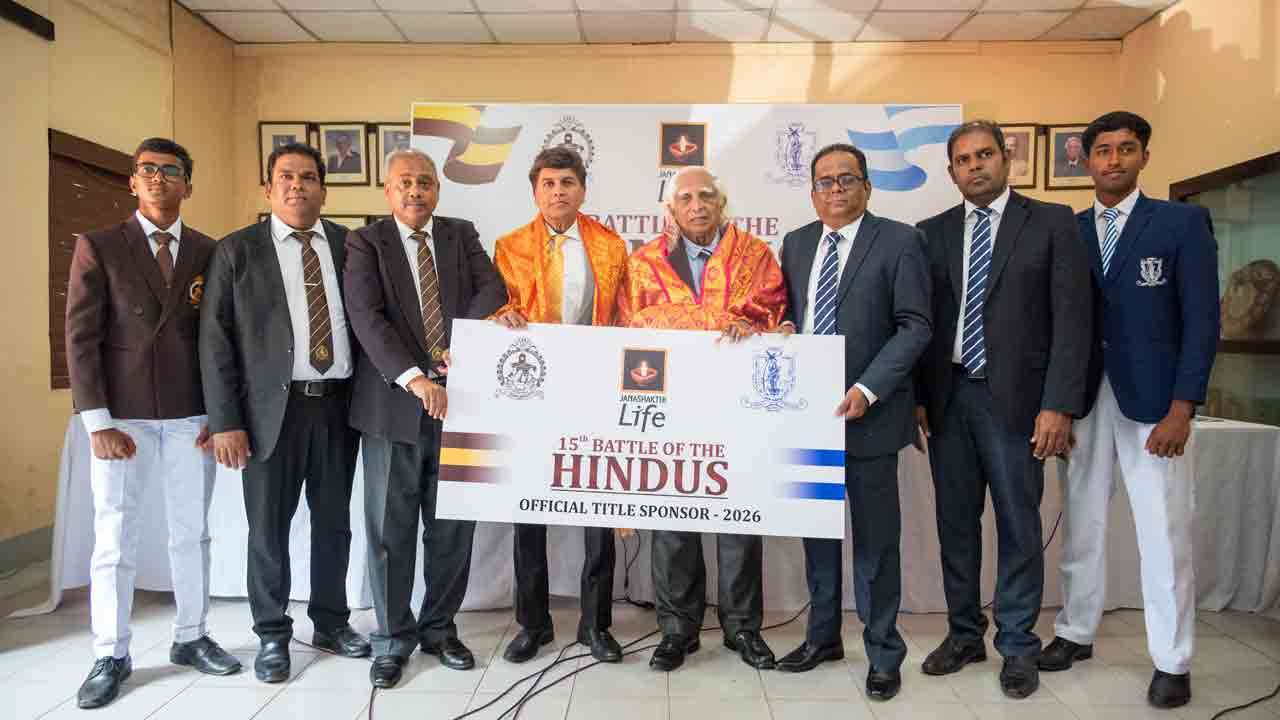 ஜனசக்தி லைஃப், இந்துக்களின் பெருஞ்சமர் உடன் இணைந்ததன் மூலம் பாடசாலைக் கிரிக்கெட் பாரம்பரியத்தை வலுப்படுத்தியது