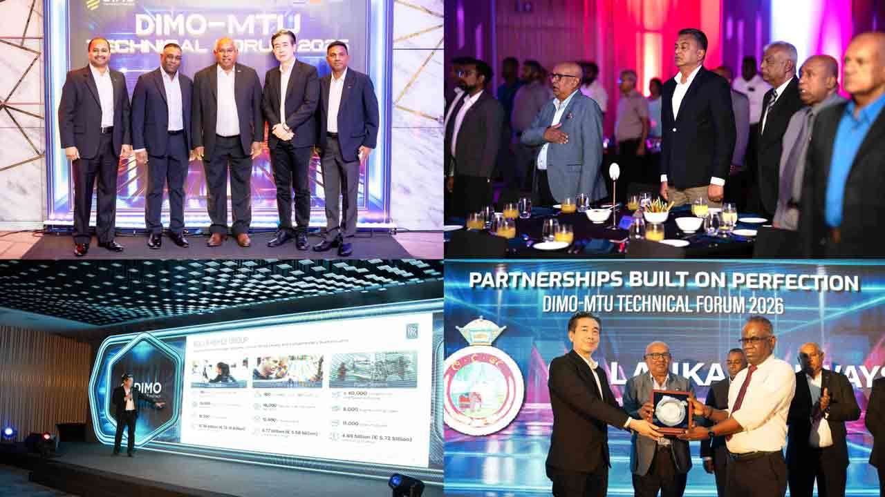 DIMO-MTU தொழில்நுட்ப மாநாட்டை 2ஆவது தடவையாக இணைந்து நடாத்திய DIMO மற்றும் MTU