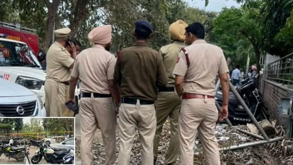 பாஜக அலுவலகம் மீது கச்சா குண்டு வீச்சு!