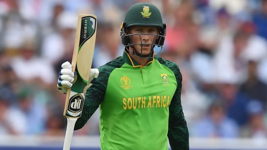 சர்வதேச கிரிக்கெட்டில் இருந்து வான் டெர் டுசன் ஓய்வு!