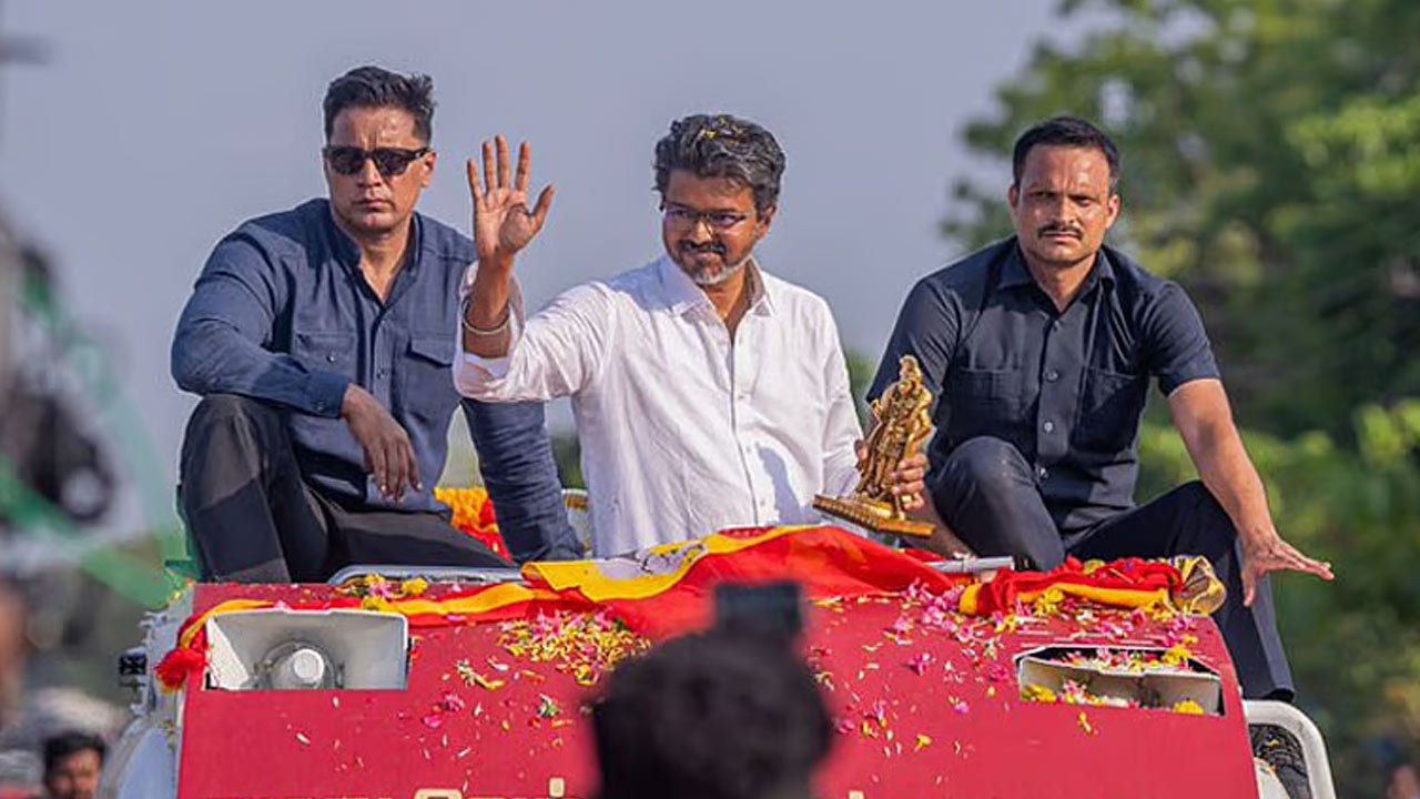  திருச்சி கிழக்கு தொகுதியில் இன்று விஜய் பிரசாரம்