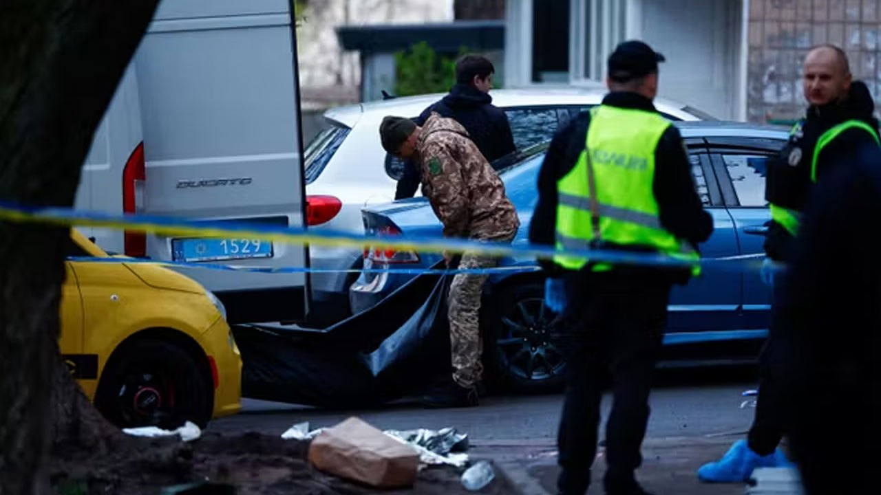 உக்ரைன் தலைநகரில் துப்பாக்கிச் சூடு: 6 பேர் பலி