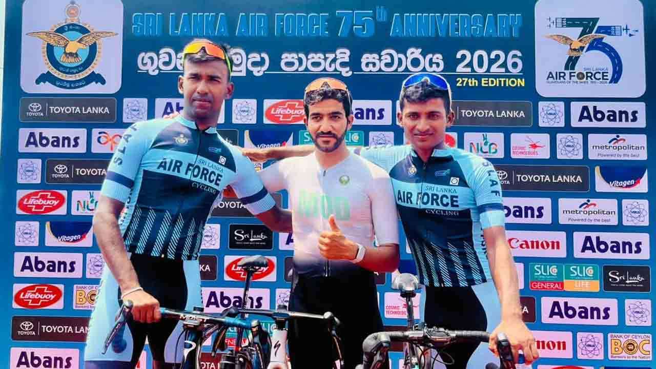 ஸ்ரீ லங்கா இன்ஷுரன்ஸ் கோப்பரேஷன் ஜெனரல் லிடெட் நிறுவனம் உயிர்களைப் பாதுகாப்பதற்கு விமானப்படையின் சைக்கிள் ஓட்டுதல் சவாரி 2026 ஊடன் கூட்டாண்மை