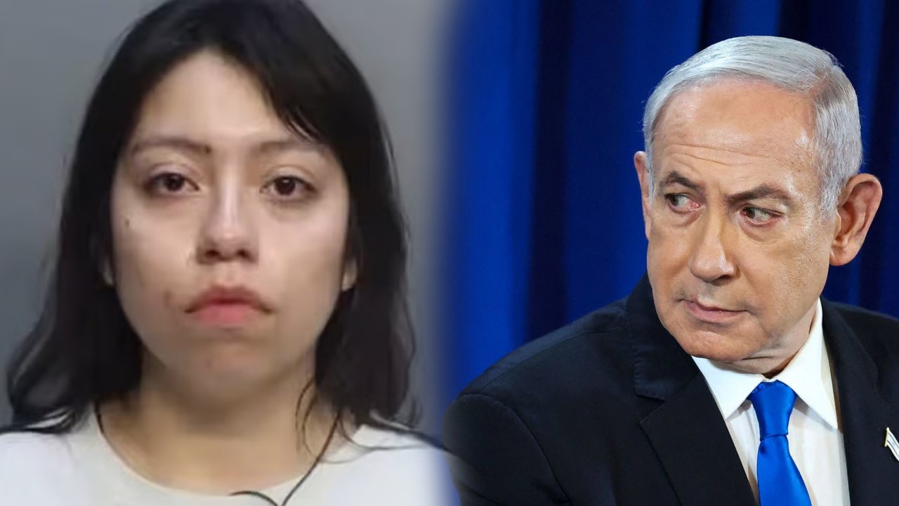 இஸ்ரேல் பிரதமருக்கு கோரிக்கை விடுத்த மாணவி கைது!