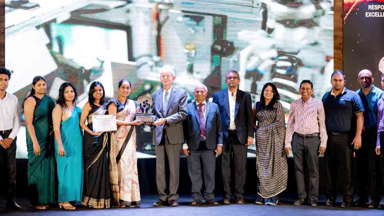 E. B. Creasy & Co., PLC - BIC & DENTA தொழிற்சாலைக்கு பொறுப்பு வாய்ந்த பராமரிப்பு சிறப்பு விருதுகள் 2025 இல் பிளாட்டினம் விருது வழங்கி கௌரவிப்பு