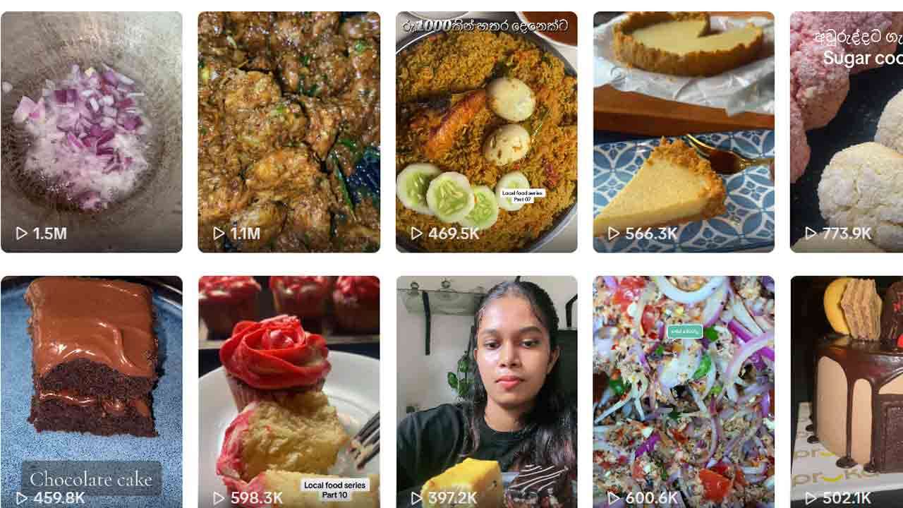 TikTok தளத்தின் Cook & Create ஊடாக புத்தாண்டு உணவுகளை உலகிற்கு கொண்டு செல்லும் மதுஷிகா டில்ஷானி