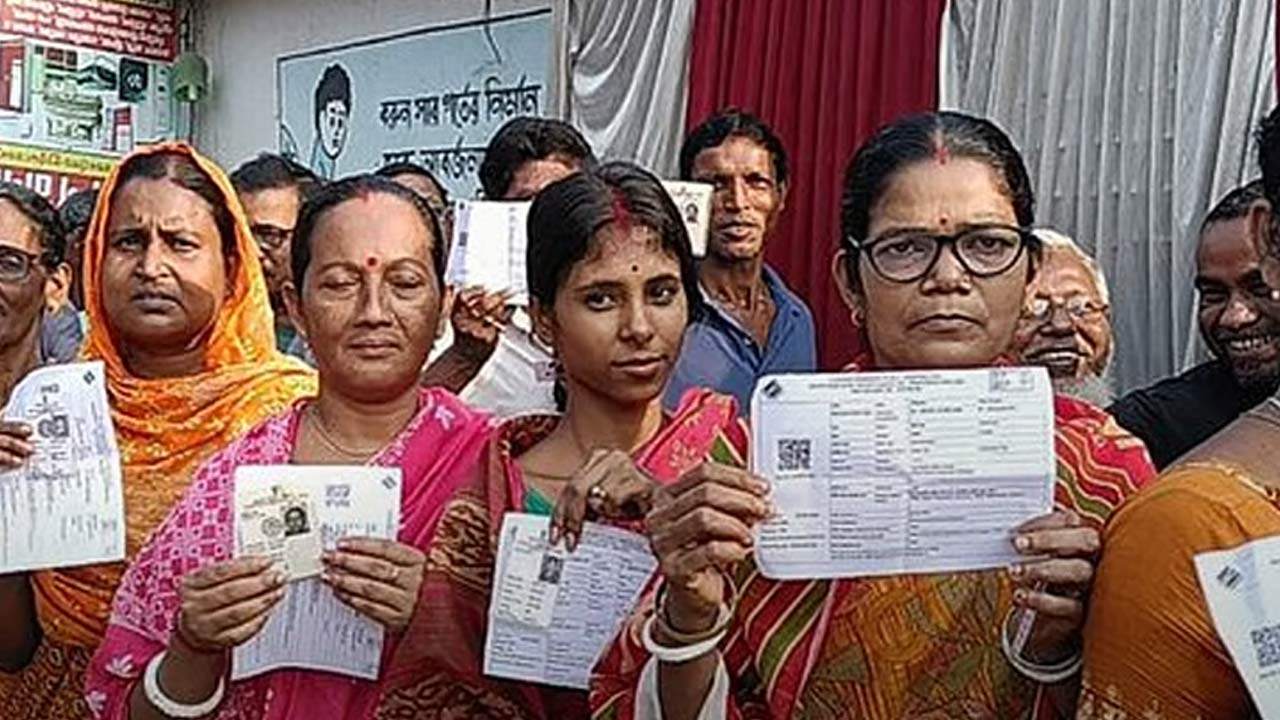 மேற்கு வங்க தேர்தல் - காலை 9 மணி வரை 18.39% வாக்குப்பதிவு