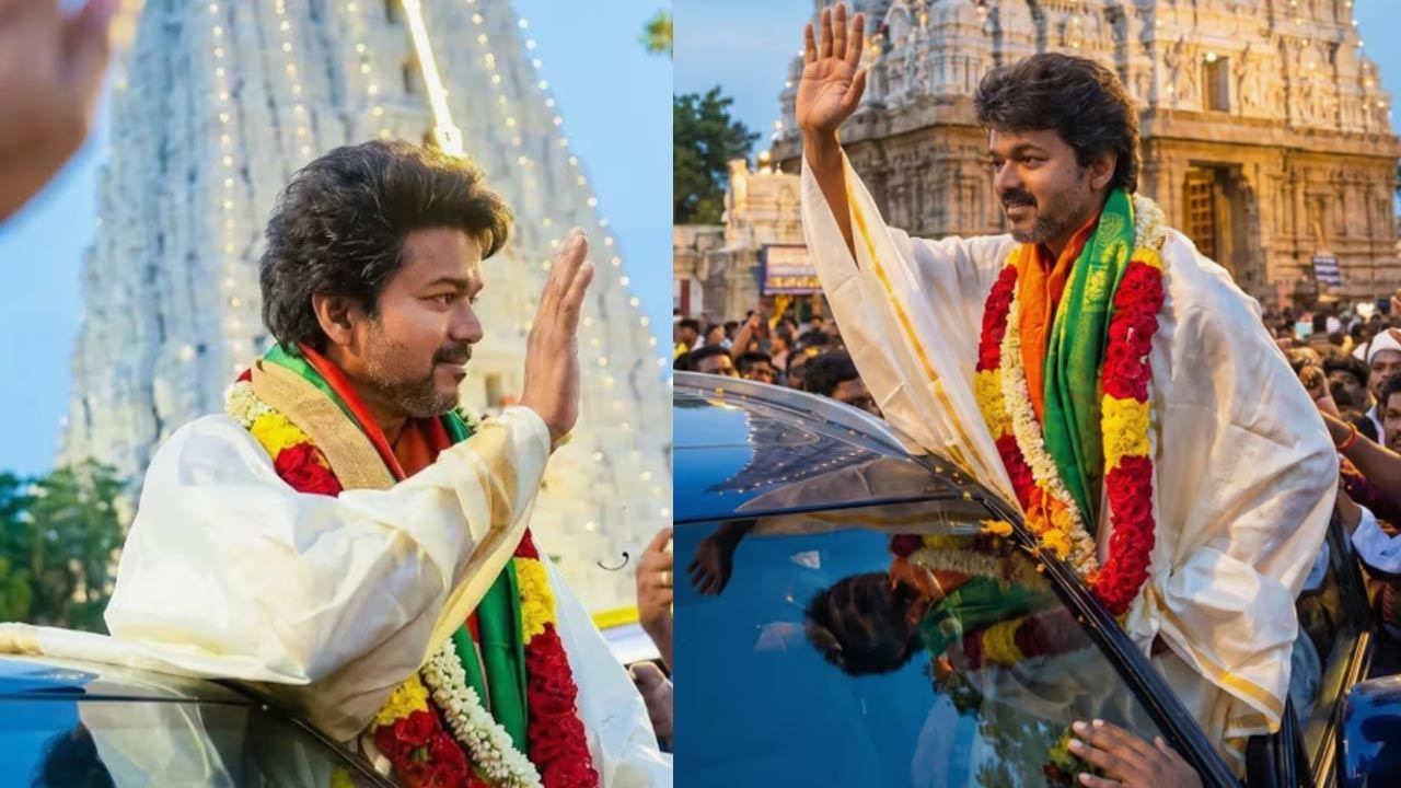 ஆகம விதிகளை மீறி கோவிலுக்குள் சென்றாரா விஜய்?