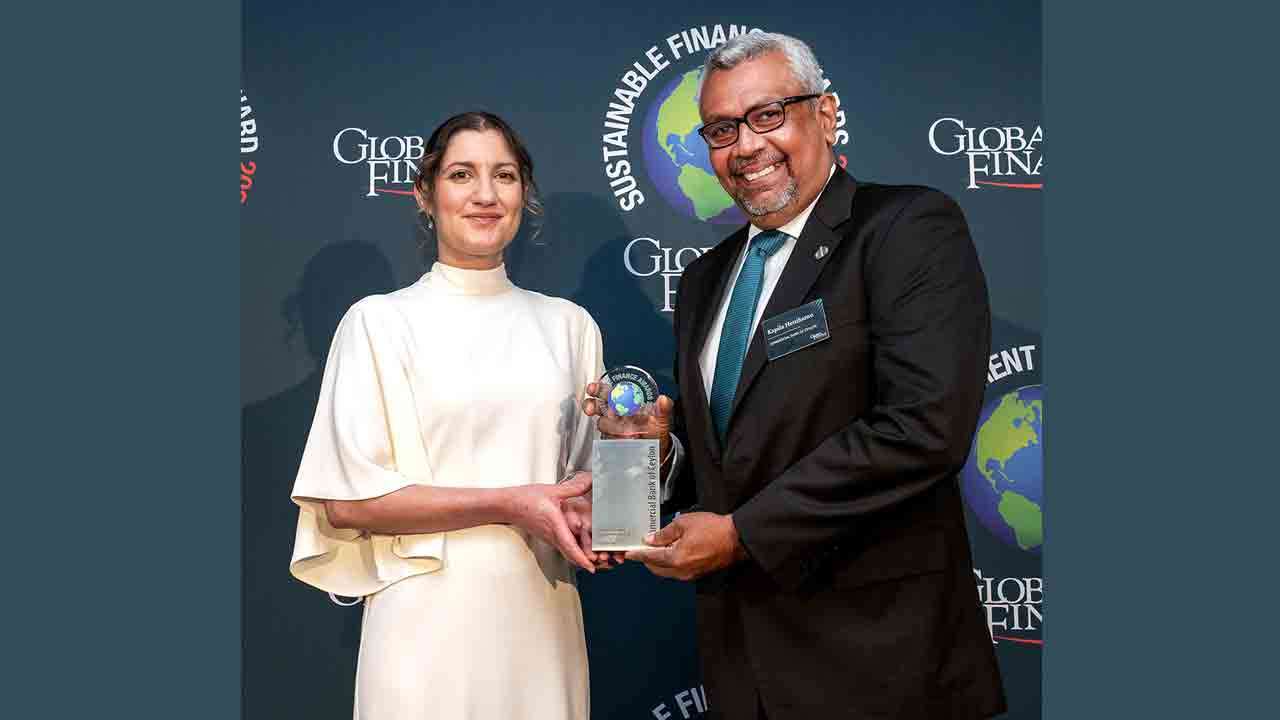 கொமர்ஷல் வங்கி, சுழற்சி பொருளாதார அர்பணிப்பிற்காக Global Finance ஆசிய பசுபிக் பிராந்திய விருதை பெற்றது