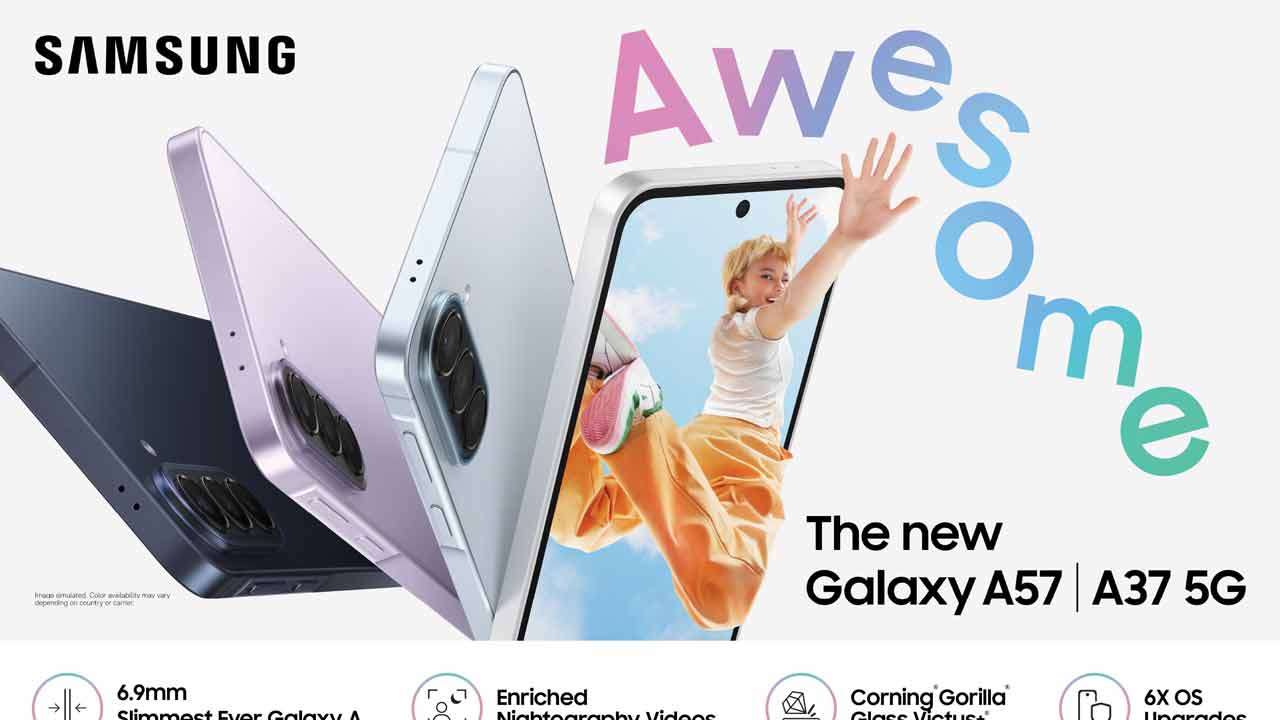Samsung இன் புதிய Galaxy A57 5G மற்றும் A37 5G ஸ்மார்ட் கையடக்கத் தொலைபேசிகள் இலங்கையில் அறிமுகம்