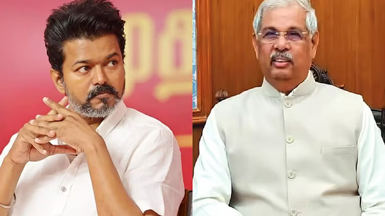 இன்று மாலை மீண்டும் ஆளுநரை சந்திக்கிறார் தவெக தலைவர் விஜய்!