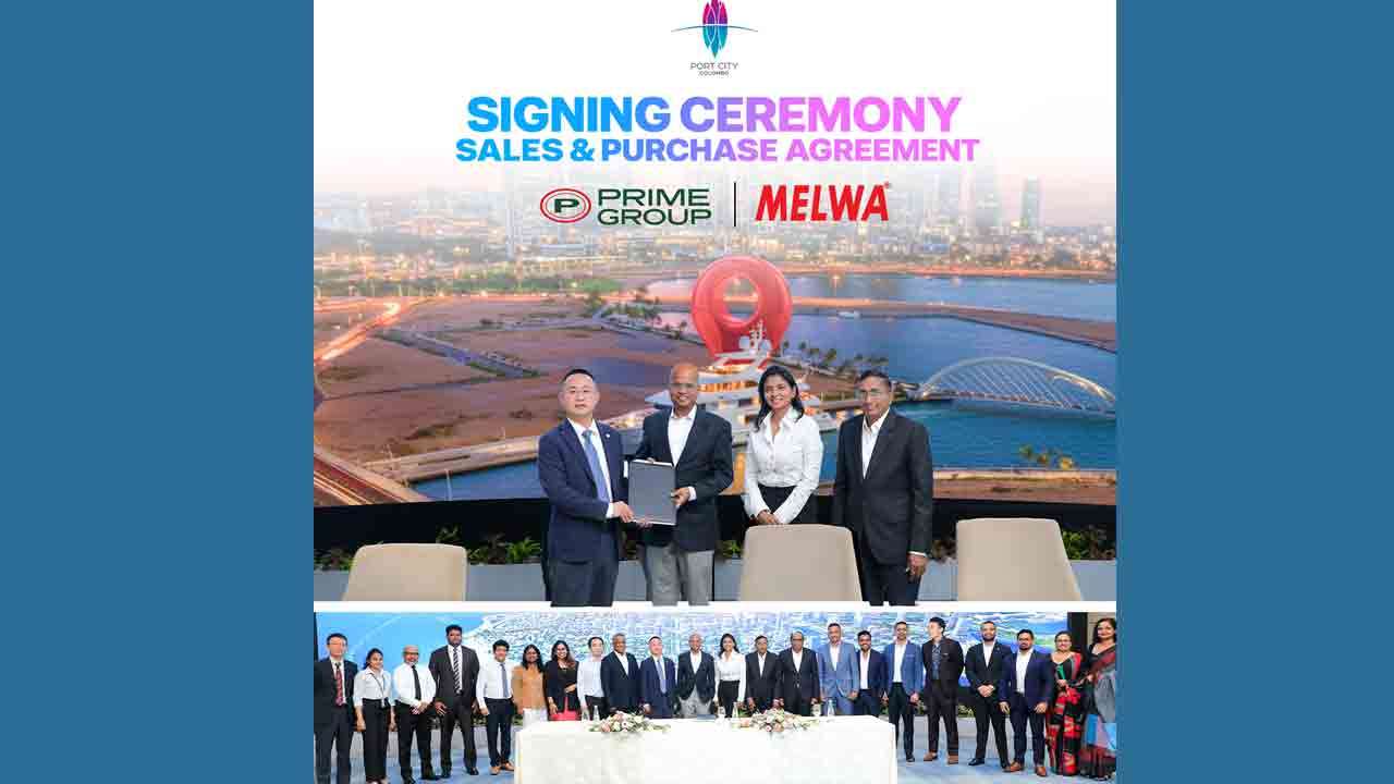 Prime Melwa Port City (Pvt) Ltd இனால் கொழும்பு Port City இல் உலகத் தரம் வாய்ந்த Marina Living அறிமுகம்