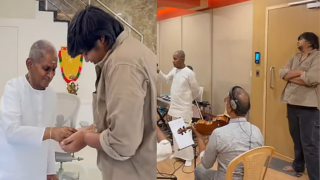 இசைஞானி இளையராஜாவுடன் கைகோர்த்த கார்த்திக் சுப்பராஜ்!