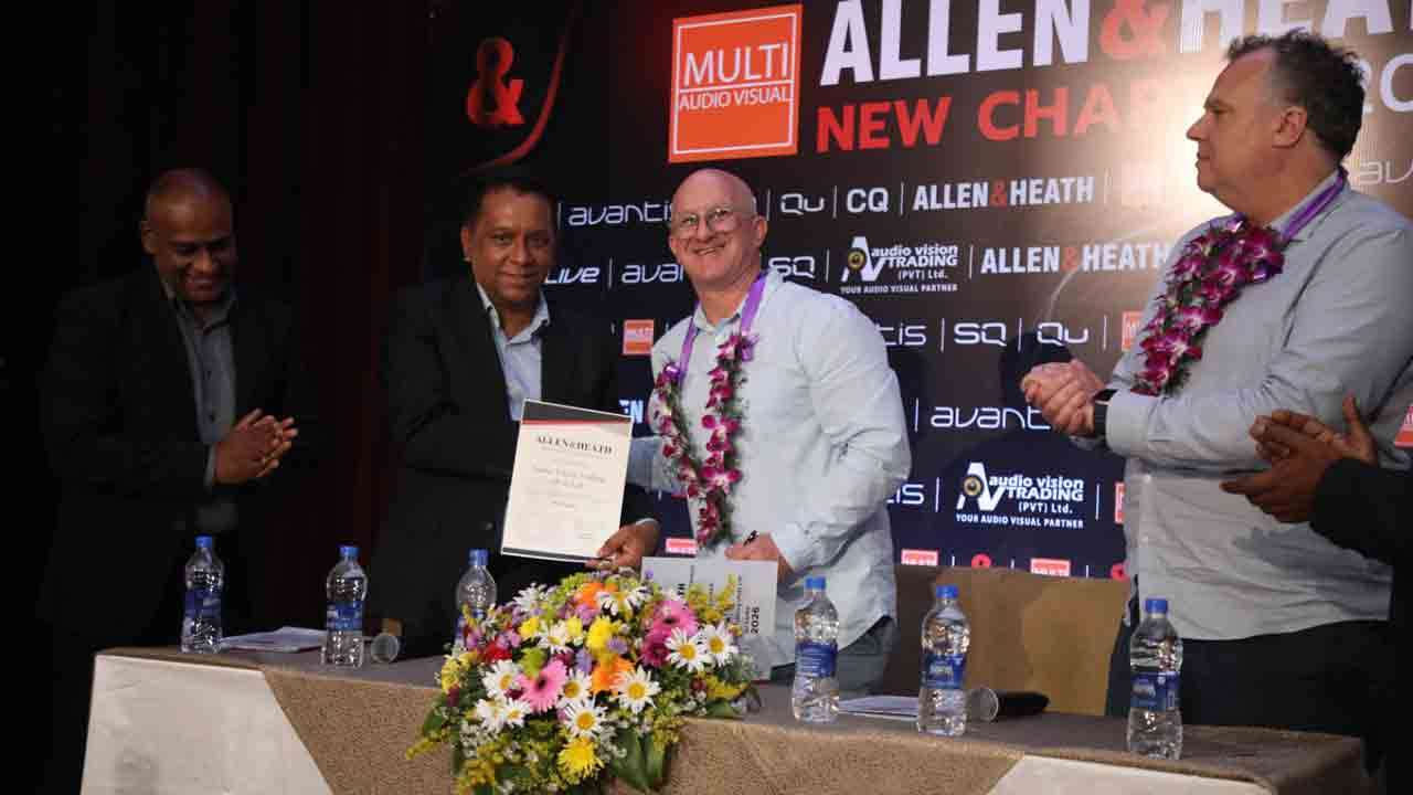 Allen & Heath டிஜிட்டல் ஓடியோ பயிற்சித் திட்டத்தை Multi Audio Visual வெற்றிகரமாக நிறைவு செய்துள்ளது