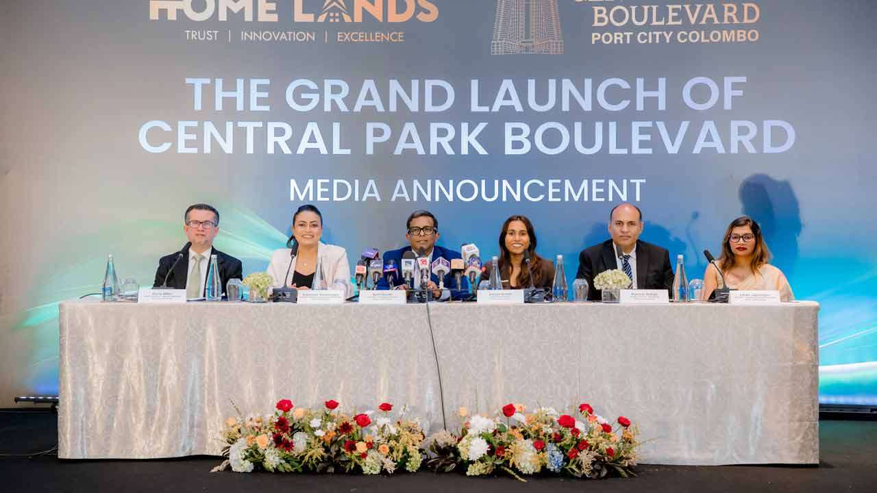 Home Lands இலங்கையின் இதுவரையிலான மிகப் பெரிய ரியல் எஸ்டேட் அறிமுக நிகழ்வில் ‘Central Park Boulevard Port City Colombo’ திட்டத்தை அறிமுகப்படுத்த தயாரா
