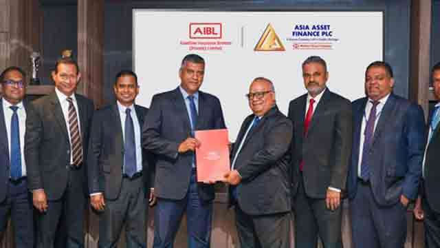 ஒருங்கிணைந்த காப்புறுதித் தீர்வுகளை வலுப்படுத்துவதற்காக Asia Asset Finance நிறுவனத்துடன் கூட்டணி ஏற்படுத்தும் Assetline Insurance Brokers (Private) Li