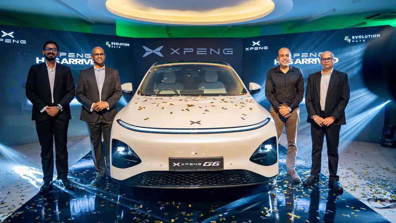 உயர்தர மின்சார வாகன இயக்கத்தில் புதிய சகாப்தம்: இலங்கையில் XPENG G6 அறிமுகம்