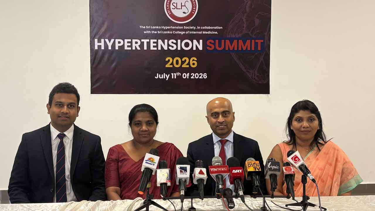 ‘இரத்த அழுத்த மாநாடு 2026’ இனை அறிவித்த இலங்கை இரத்த அழுத்த சங்கம்