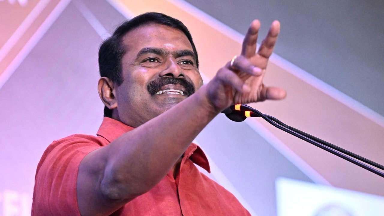 இடைத் தேர்தலில் போட்டியிடுவதாக சீமான் அறிவிப்பு 
