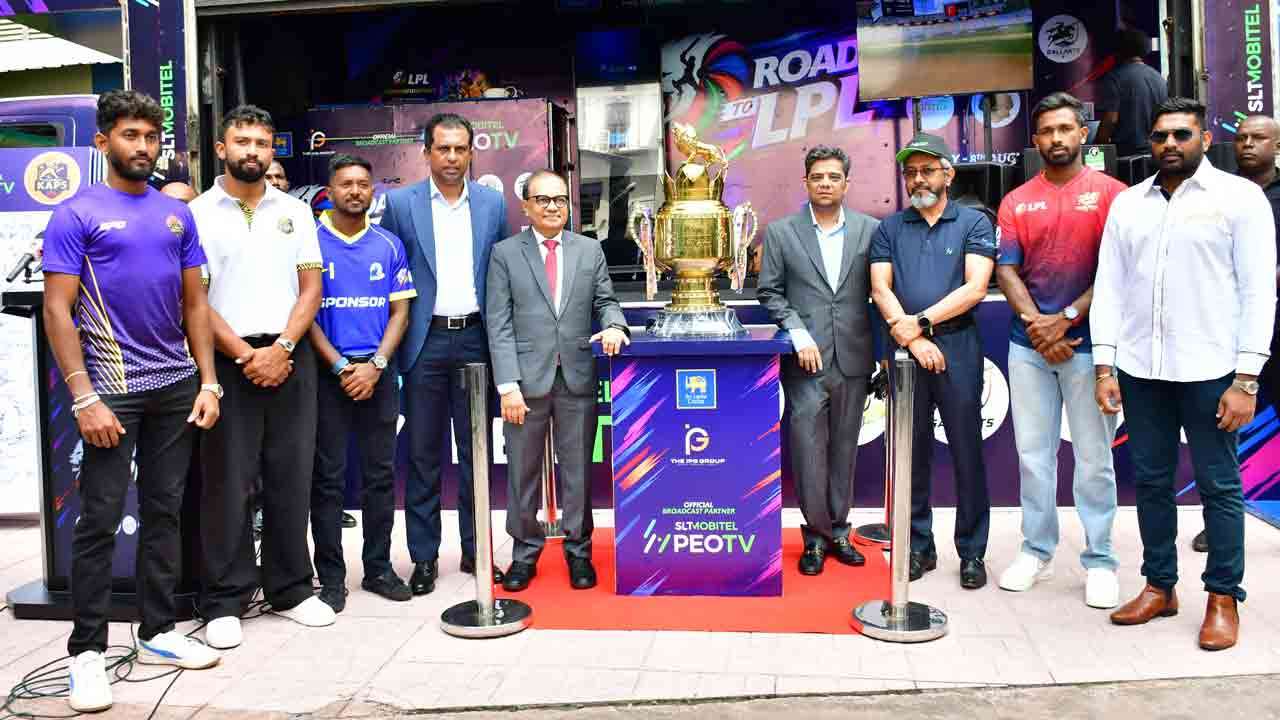 SLT-MOBITEL இனால் LPL கிரிக்கட் போட்டிகளை பிரச்சாரப்படுத்தும் நாடளாவிய ‘Road to LPL’ வீதி உலா முன்னெடுப்பு