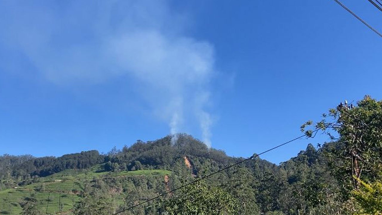 நானுஓயாவில் காட்டுத் தீ!