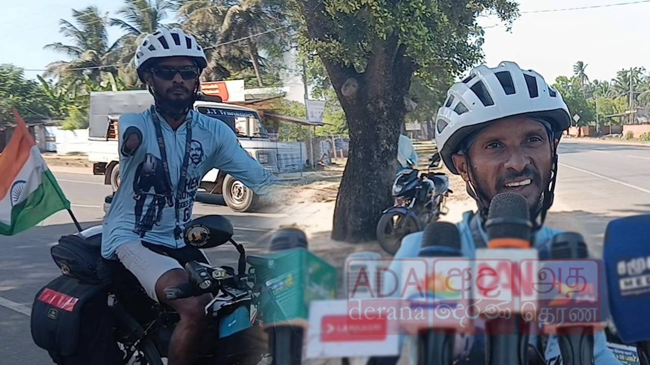 இந்திய மாற்றுத்திறனாளி இளைஞனின் விழிப்புணர்வு பயணம்!